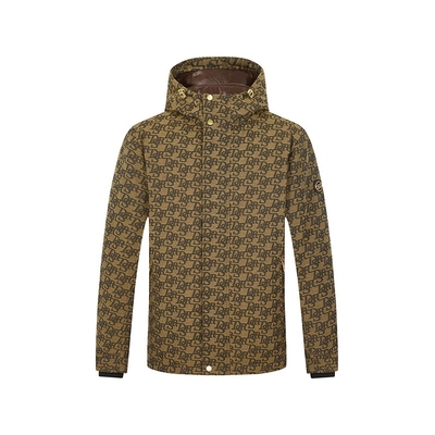 DOSERMO丹西摩高端男装冬季新款提花短款羽绒服外套轻薄羽绒服061