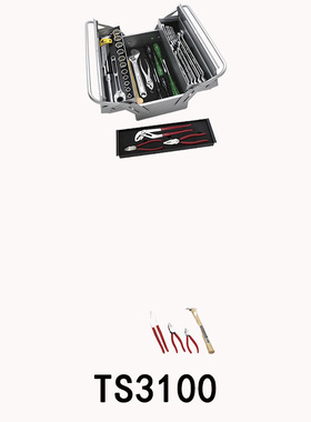 日本 ASAHI 旭金属工业 45件 工具套组  TS3100 原装正品
