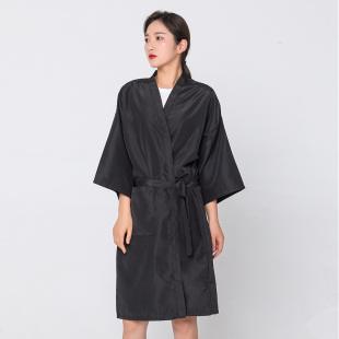 网红款高档理发店客袍美发店 染发衣客服高端发廊专用 烫染美容院