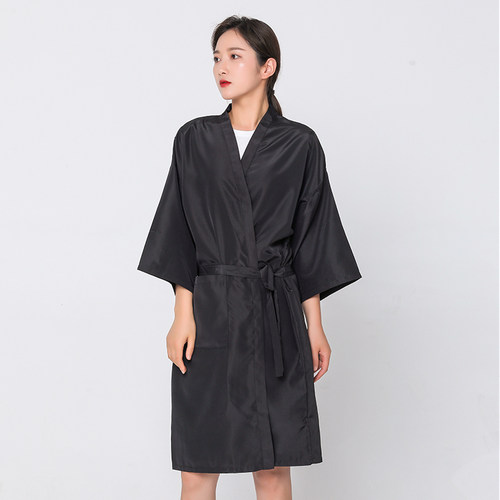 网红款高档理发店客袍美发店 染发衣客服高端发廊专用 烫染美容院