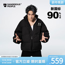 Dangerouspeople薛之谦dsp小眼睛刺绣基础简约时尚潮流休闲羽绒服