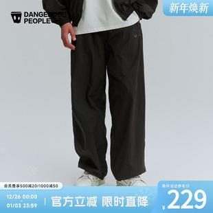 Dangerouspeople薛之谦dsp宽松纯色直筒长裤 休闲运动百搭运动裤