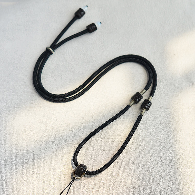 吊坠绳子项链绳可调节挂绳高级高货绳翡翠吊坠挂绳翡翠蜜蜡挂脖