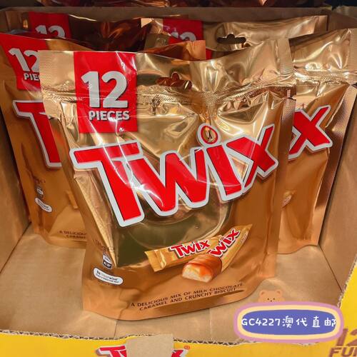 澳洲代购直邮mars牛奶twix巧克力