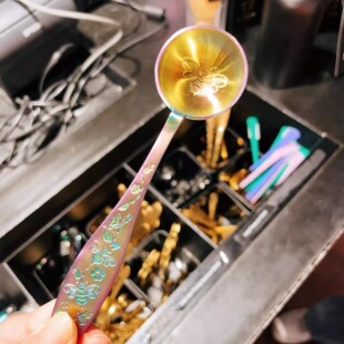 不锈钢喝茶搅拌茶勺专柜同步上新趣味咖啡勺 澳洲直邮T2设计师款