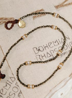 BohemianRhapsodie黄铁矿项链