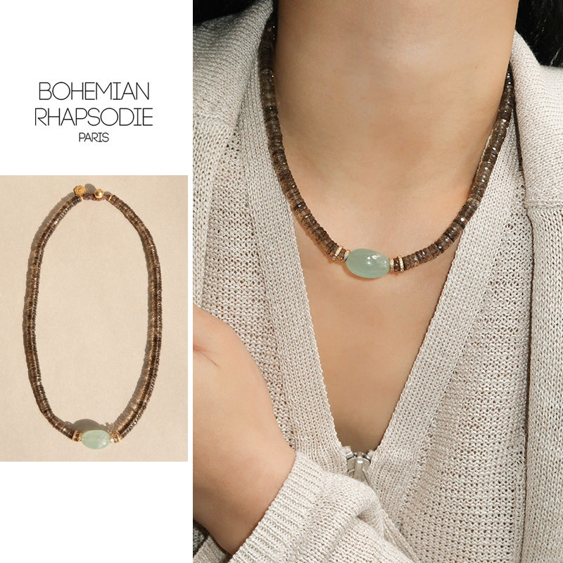 BohemianRhapsodie萤石吊坠项链