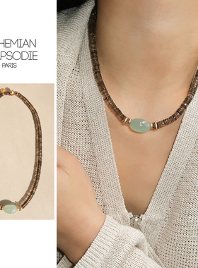 BohemianRhapsodie萤石吊坠项链