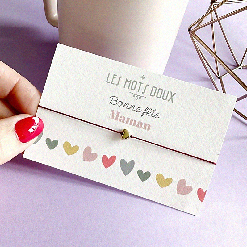 LesMotsDoux小爱心红绳本命年