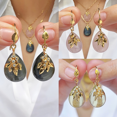 LeticiaPontiFlora水滴耳环