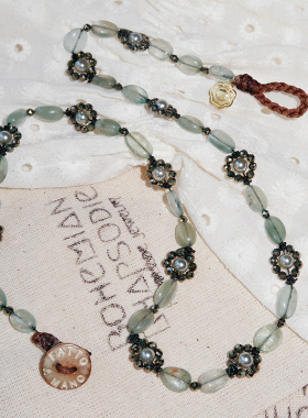 BohemianRhapsodie海蓝宝项链