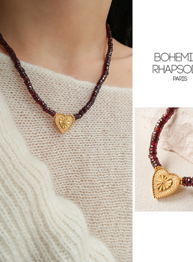 【25秋冬新品】心形吊坠锁骨链