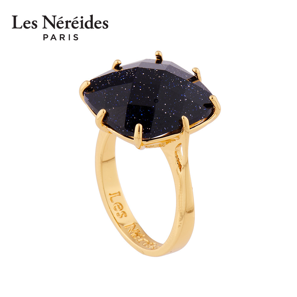 Les Nereides星曜蓝钻戒指 新款法式浪漫轻奢简约设计款送女友