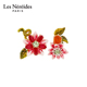 不对称西番莲花 Les Nereides伊甸乐园系列 耳钉