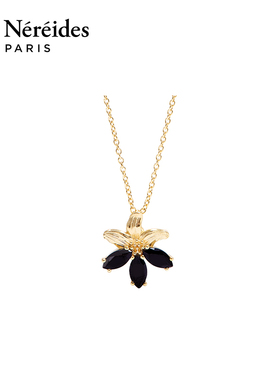 Les Nereides鸢尾花系列 金色百合 项链