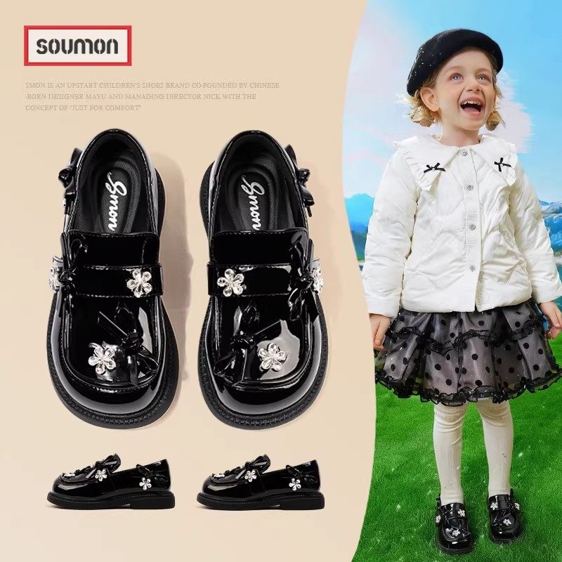 女童皮鞋春秋新款儿童公主鞋英伦风小女孩舒适乐福鞋宝宝鞋演出鞋,童鞋/婴儿鞋/亲子鞋,皮鞋,淘宝优惠券,粉丝福利购,淘宝优惠卷