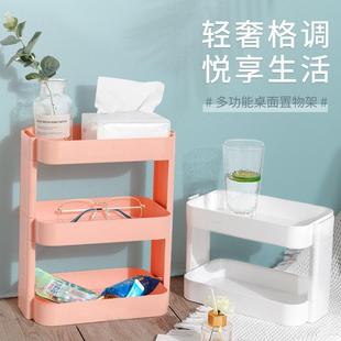 严选简约桌面置物架置物架床头多层书架学生桌上办公室电脑桌收纳