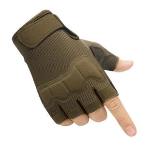 战术手套男户外半指运动防滑防护训练手套特种兵军迷登山作战手套