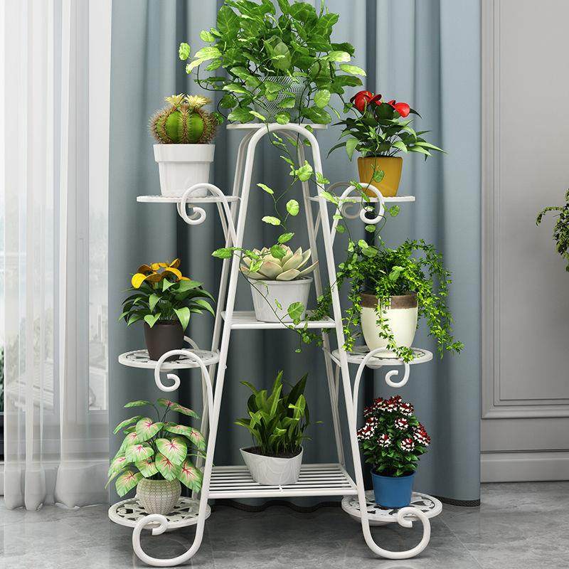 花架子室内家用装饰客厅落地式阳台置物花盆架多层铁艺简约新款,住宅家具,花架/花几,淘宝优惠券,粉丝福利购,淘宝优惠卷