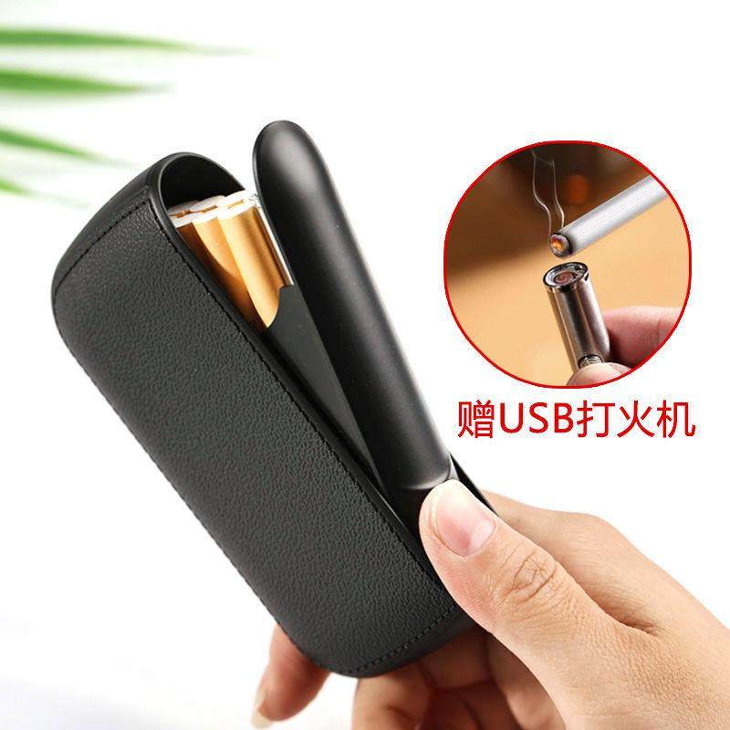 烟盒打火机创意一体10支装个性潮男女ins超薄便携自动防水香菸盒