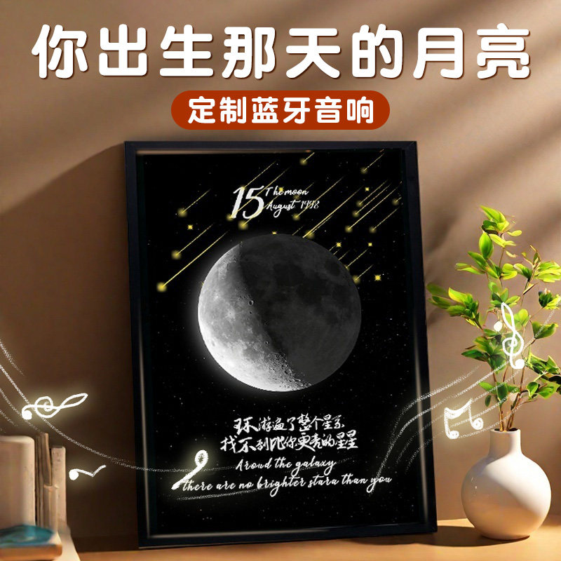 生日礼物送男生男朋友老公实用浪漫有纪念意义的专属蓝牙音响摆件