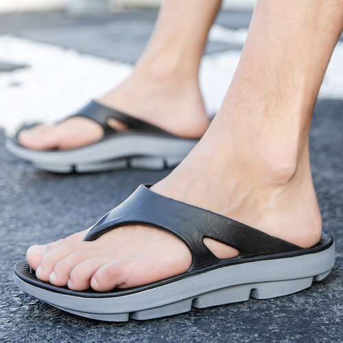 E 29224 Thick Sole Arch Support Sandals 厚底减震人字拖