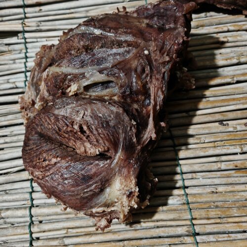 散养草饲水牛肉熟牛肉匙柄牛板腱肉