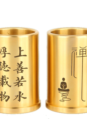 实心铜书桌工艺礼品可以订做摆件