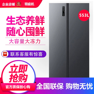 容声 BCD-553WD12HP一级双变频对开门冰箱风冷无霜离子抗菌等级机