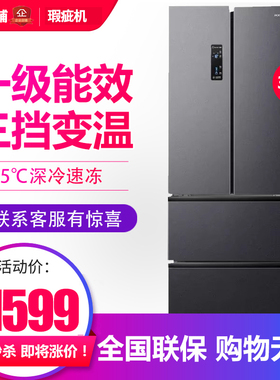 容声 BCD-331WD11MP法式多门四门冰箱家用风冷无霜一级变频等级机