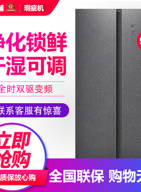 容声BCD-538WRS1HPC双开门家用对开门一级能效超大容量冰箱等级机