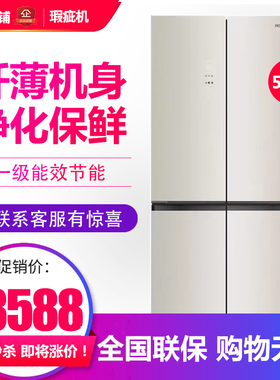 容声BCD-508N50CZGAW纤薄机身一级能效家用法式多门冰箱等级机