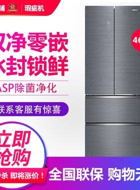 容声 BCD-460WKM1MPCQA 家用法式多门冰箱零嵌入风冷变频等级机