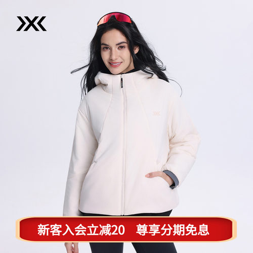 X-BIONIC艾德连帽棉服 轻量保暖锁温拒水金标P棉女士秋冬休闲外套