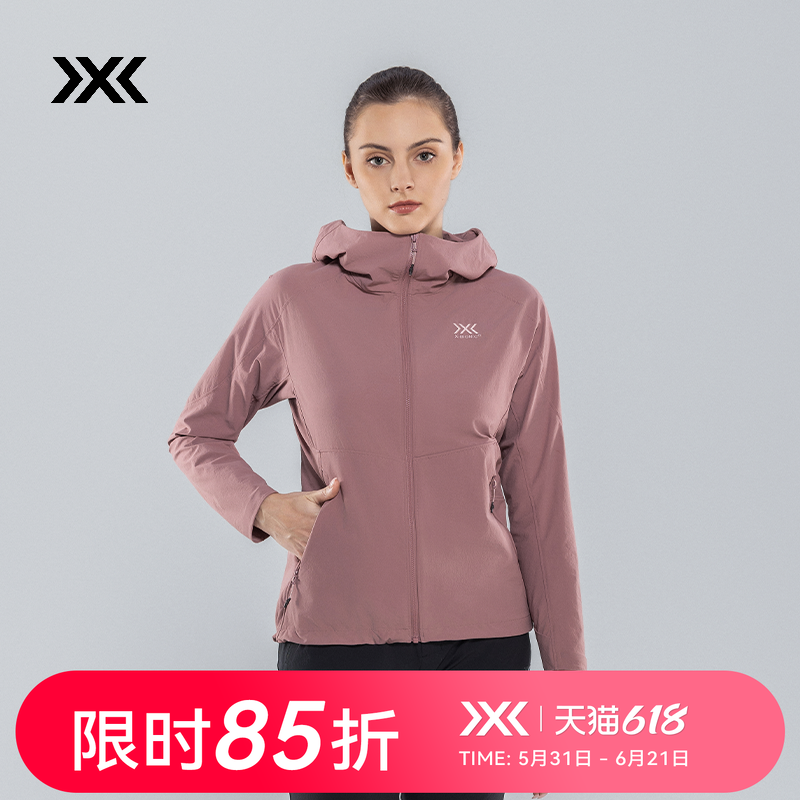 XBIONIC 旷野隐者中量连帽夹克 四季防风保暖防泼水弹力运动24648