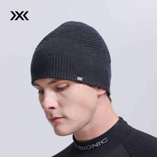 秋冬保暖抗寒羊毛帽 律动美丽诺羊毛无缝冷帽 BIONIC