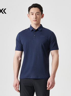 X-BIONIC 橡树高尔夫POLO衫男 泡泡纱城市户外柔软休闲T恤22002