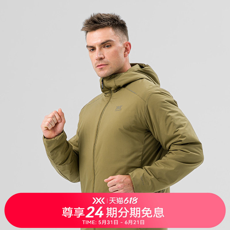 X-BIONIC 战术海狸轻量连帽棉服 秋冬运动保暖棉服金标P棉男22749