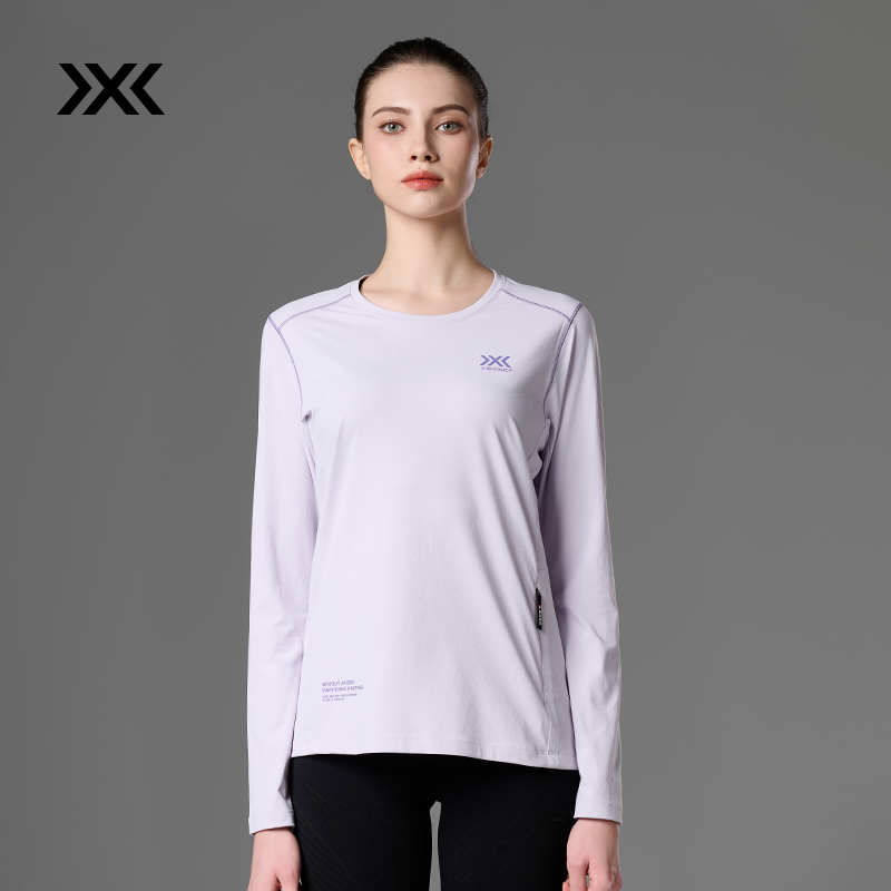 X-BIONIC旷野陨石长袖夏季运动户外休闲修身舒适T恤 女 24892