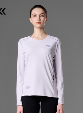 X-BIONIC旷野陨石长袖夏季运动户外休闲修身舒适T恤 女 24892