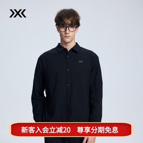X-BIONIC 艾德 Octa 轻量保暖夹克 防泼拒水男士休闲商务翻领外套 - 封面