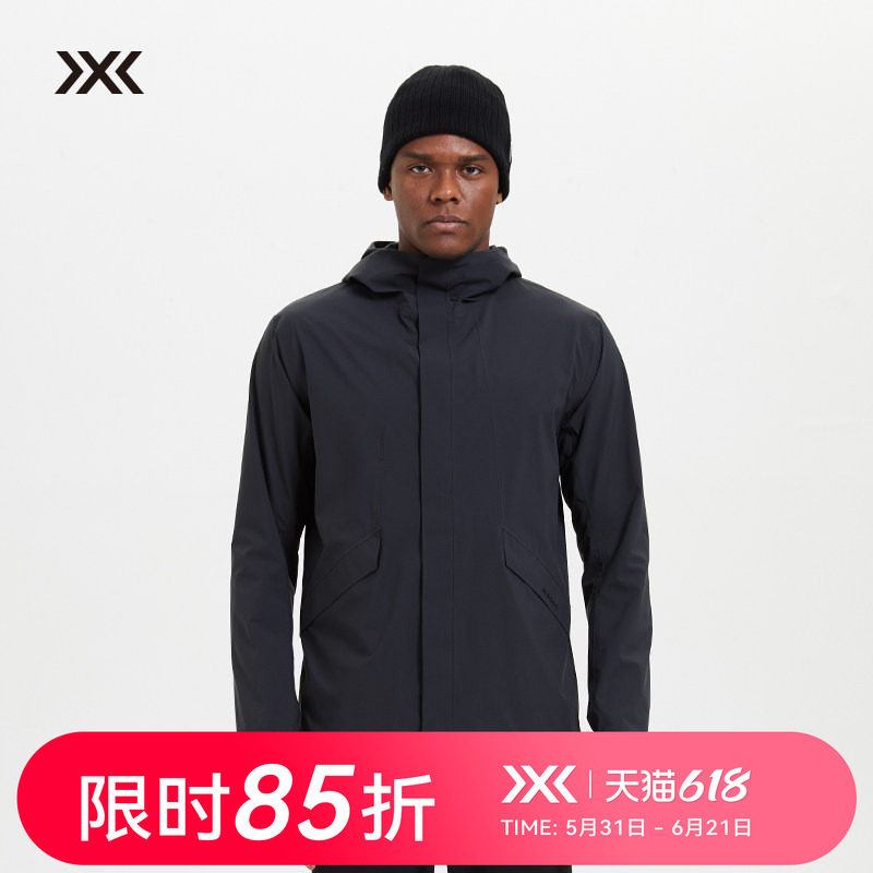 X-BIONIC 男款商务风衣 春秋城市放分外套夹克Business Coat20740