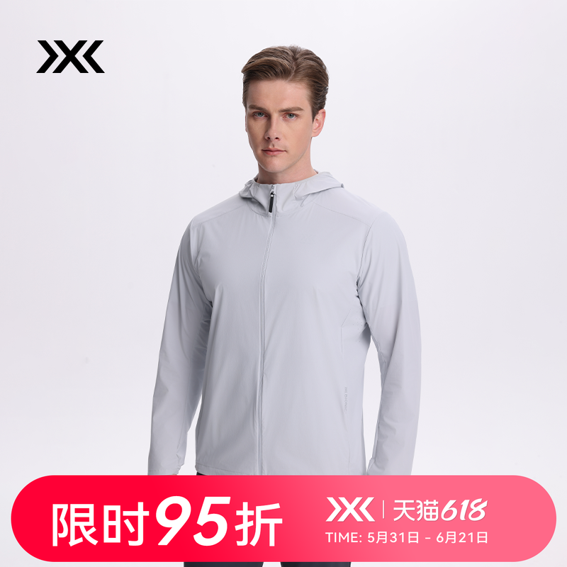 xbionic 橡树高尔夫连帽夹克 男款防紫外线防泼水接触凉感皮肤衣