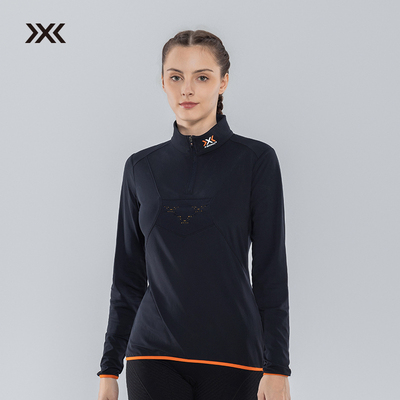 X-BIONIC RACCOON半拉链套头衫 女 春夏运动弹力透气控温板卫衣