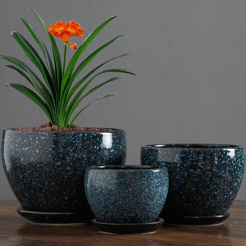 花盆陶瓷特大清仓中国风简约绿萝