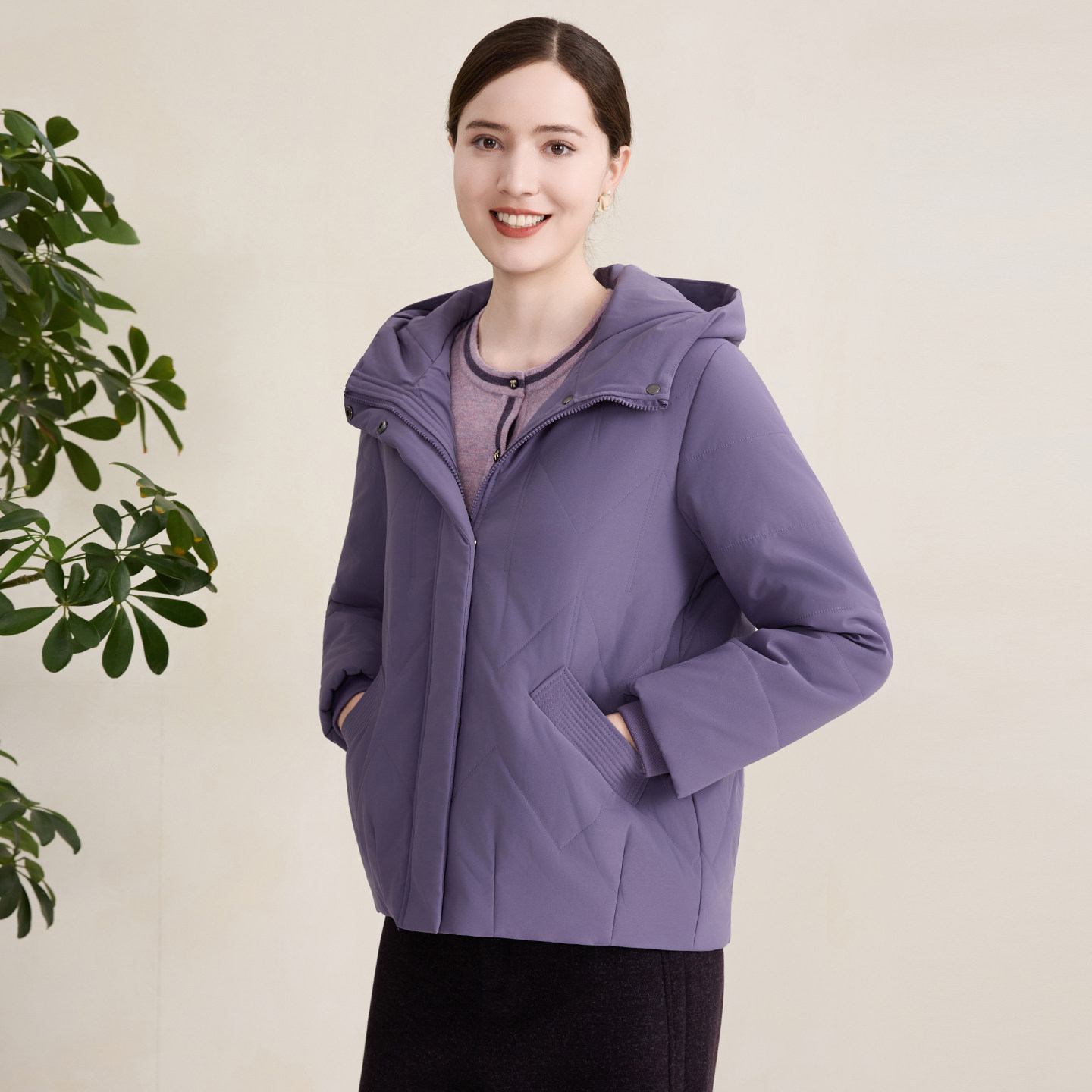 赏心岁月中年妈妈连帽棉服,女装/女士精品,中老年女装,淘宝优惠券,粉丝福利购,淘宝优惠卷