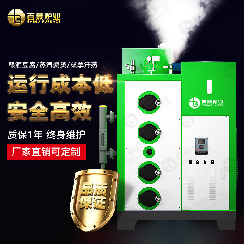 百慕炉业生物质蒸汽发生器豆腐煮锅炉