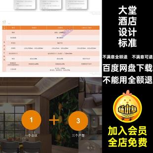 桔子酒店设计标准手册客房大堂编辑案例公区文本PPT可外立面公