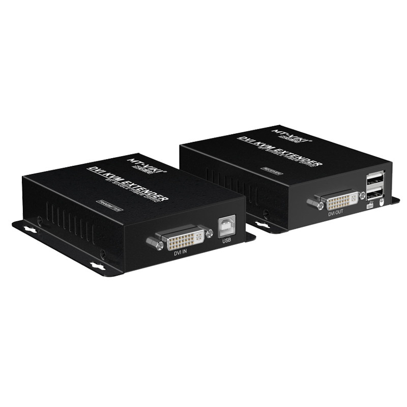 迈拓维矩 MT-DV020 DVI KVM光端机延长器信号放大器DVI+USB单模SC