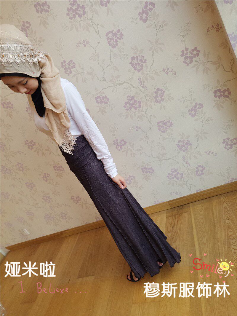 娅米啦2016年穆斯林新款长裙松紧半身裙秒回族服饰杀特价包邮|msdalam kategori Butik wanita / wanita, pakaian/pakaian kebangsaan/peringkat pakaian, pakaian kebangsaan/pakaian - dari Buy2taobao.com untuk memberikan perkhidmatan ejen Taobao profesional membeli